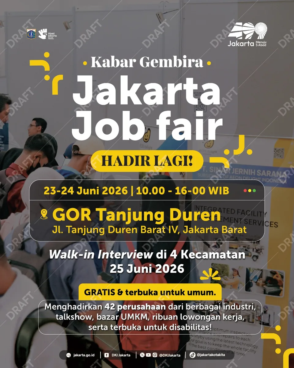 Job Fair Kabupaten Pakpak Bharat 2026 (Suku Dinas TKTE Wilayah Kabupaten Pakpak Bharat Barat) : 23-24 Juni 2026